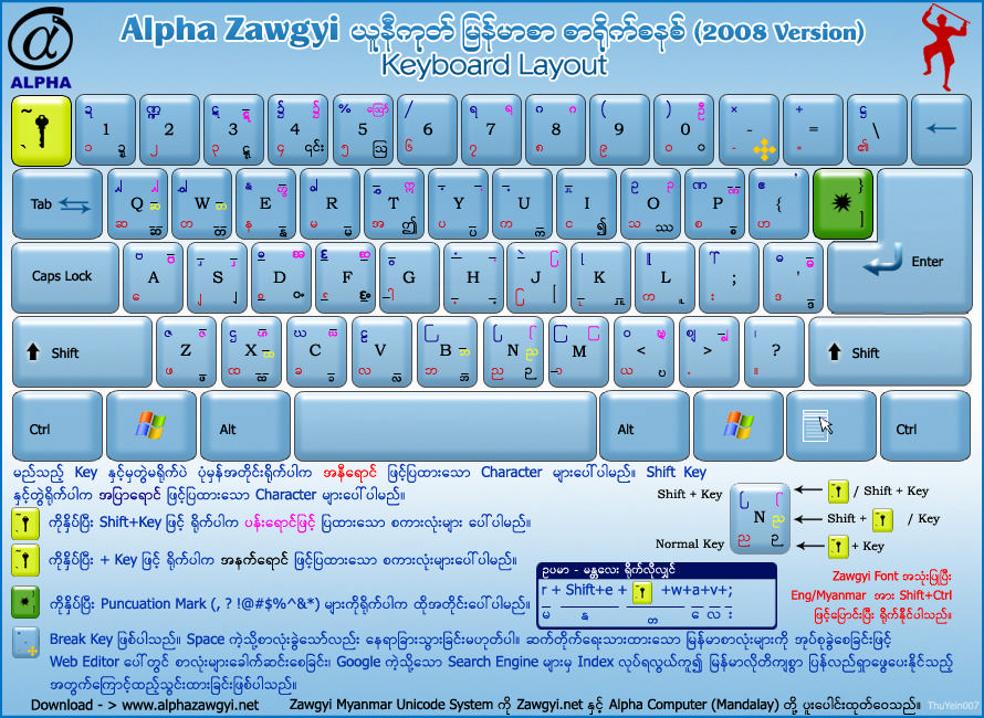 zawgyi one download for pc